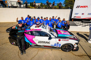 Luca Mars, KohR Motorsports, and Ford Sweep 2024 VP Racing Sports Car Challenge GSX Class Championships