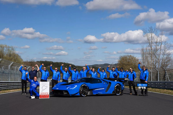 Ford GT Mk IV Sets New Nürburgring Lap Record on Forgeline One Piece Forged Monoblock Wheels