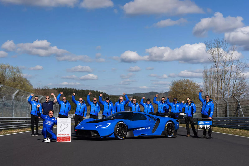 Ford GT Mk IV Sets New Nürburgring Lap Record on Forgeline One Piece Forged Monoblock Wheels