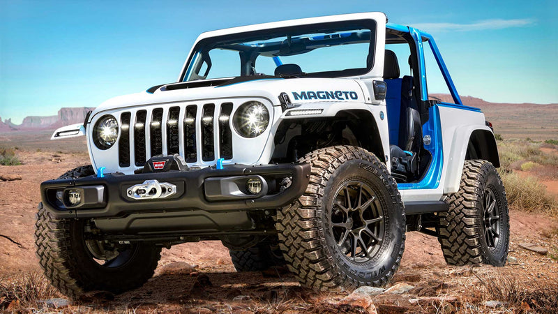 Jeep Introduces All-Electric Wrangler Magneto Concept on Forgeline GS1R Wheels