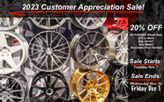 The 2023 Forgeline Customer Appreciation Sale!