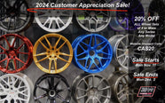 The 2024 Forgeline Customer Appreciation Sale!