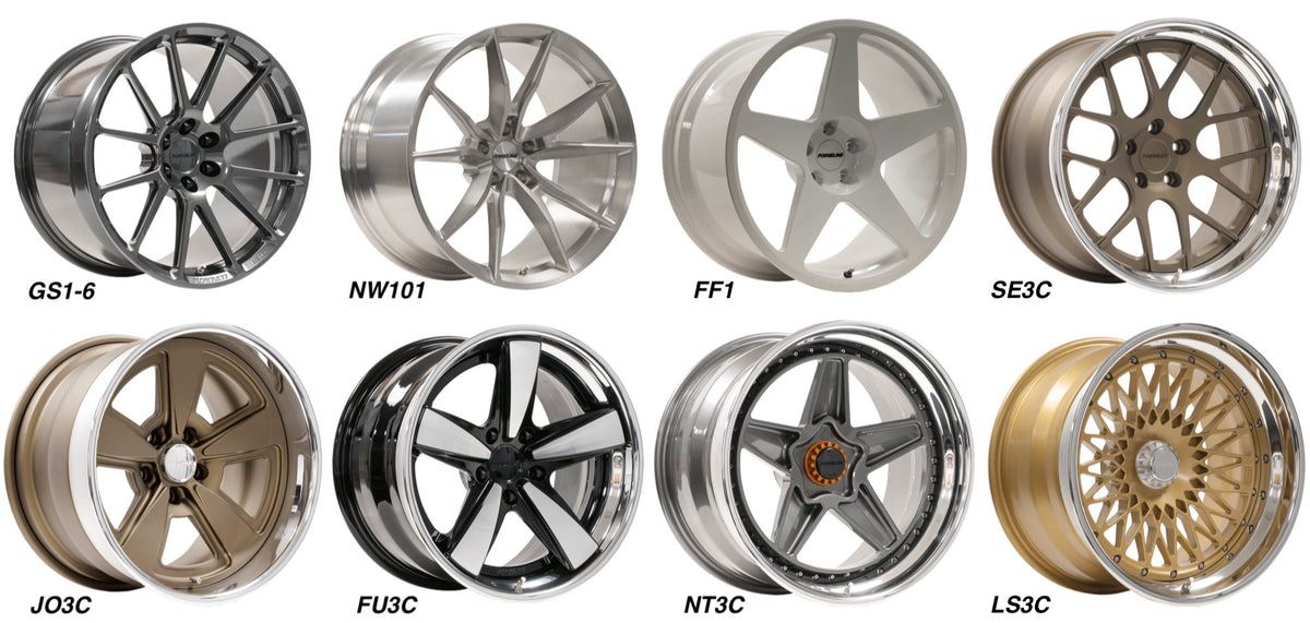 8 New Forgeline Wheels to Debut at the 2018 SEMA Show