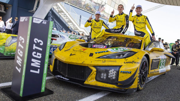 TF Sport Corvette Earns Historic Le Mans Victory on Forgeline Wheels