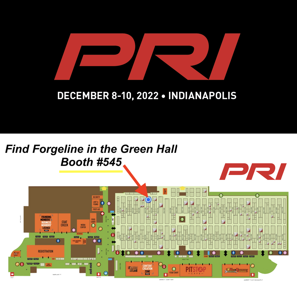 See Forgeline at the 2022 PRI Show