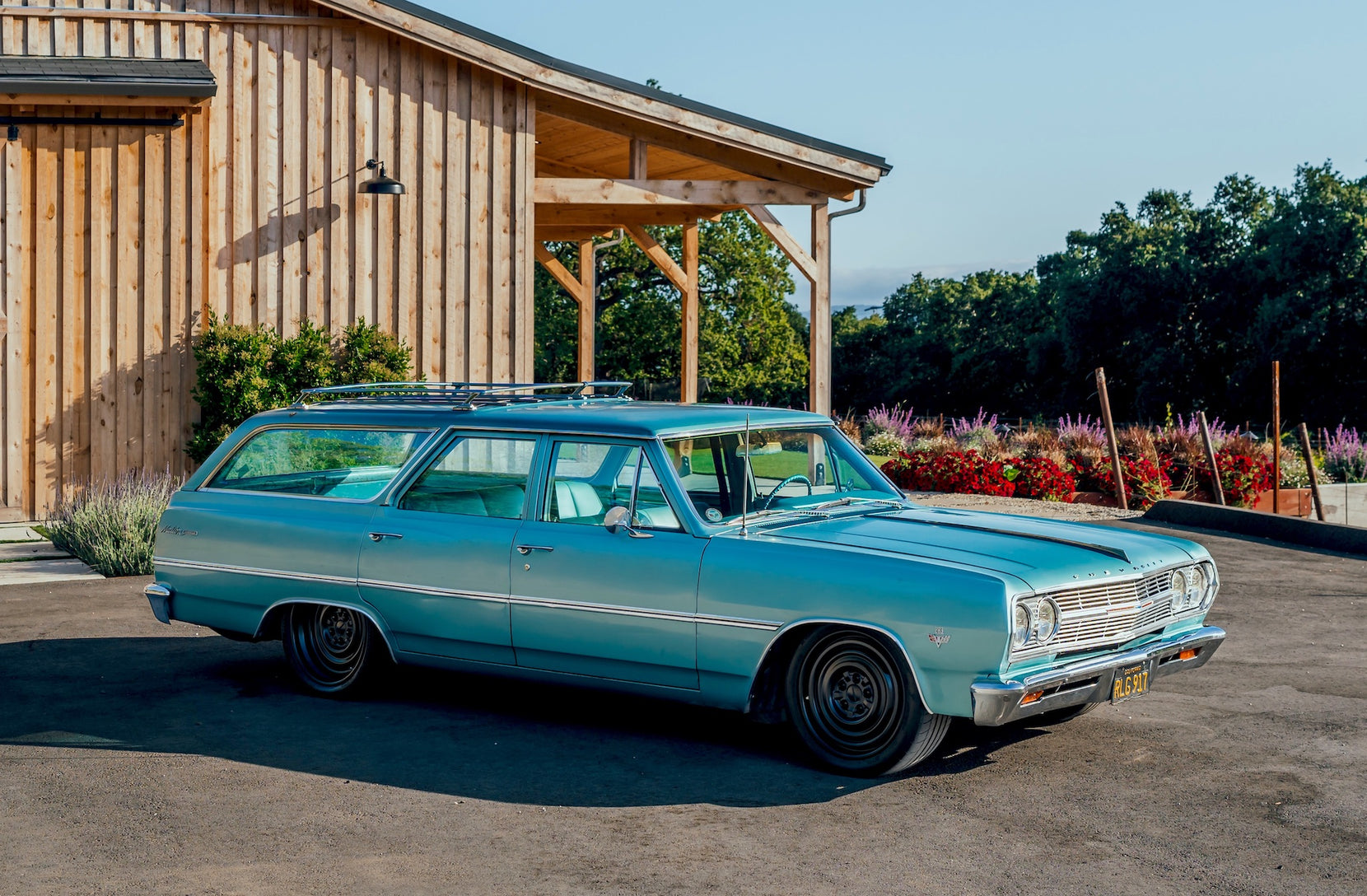 Andy L’s 1965 Chevrolet Chevelle Wagon on Forgeline Forged Three Piece OE2 Wheels