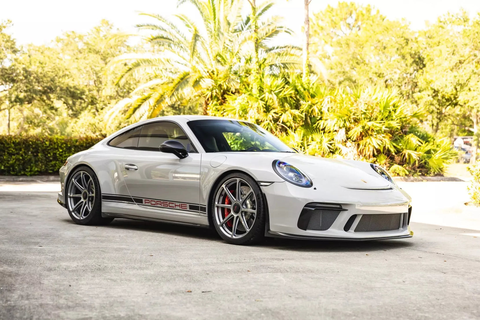 K2 Motorcars Porsche 911 GT3 Touring on Forgeline One Piece Forged Monoblock GE1 Wheels