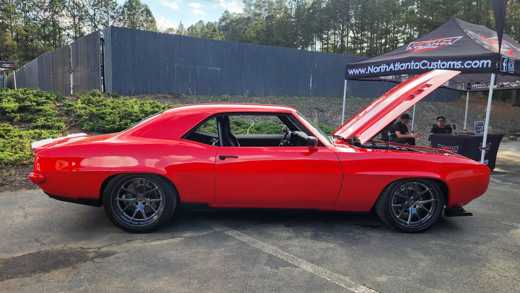 Michael Chastain's Dutchboys Hotrods-Built 1969 Chevrolet Camaro on Forgeline Carbon+Forged CF201 Wheels