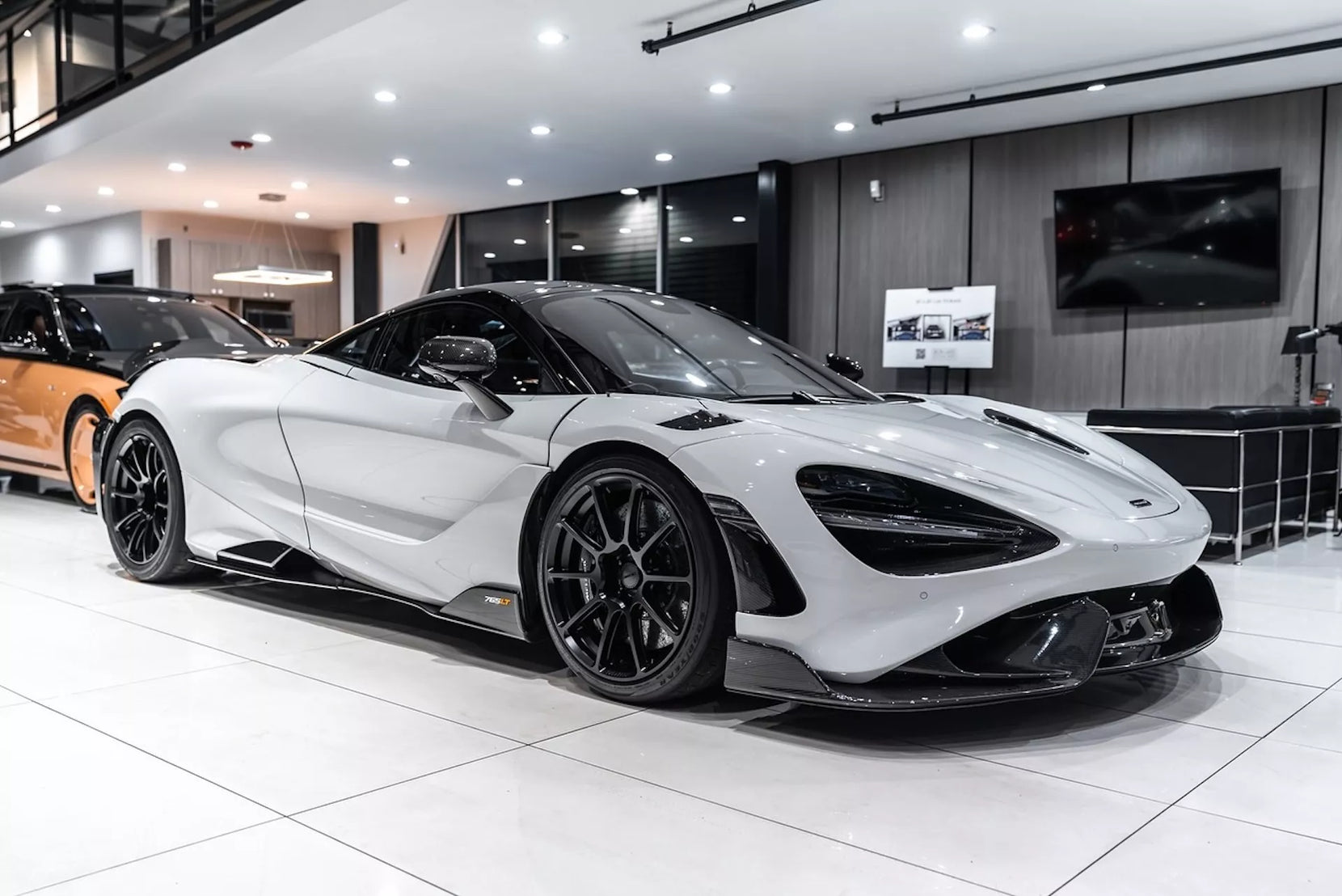 Chicago Motor Cars McLaren 765LT on Forgeline One Piece Forged Monoblock GTD1 5-Lug Wheels