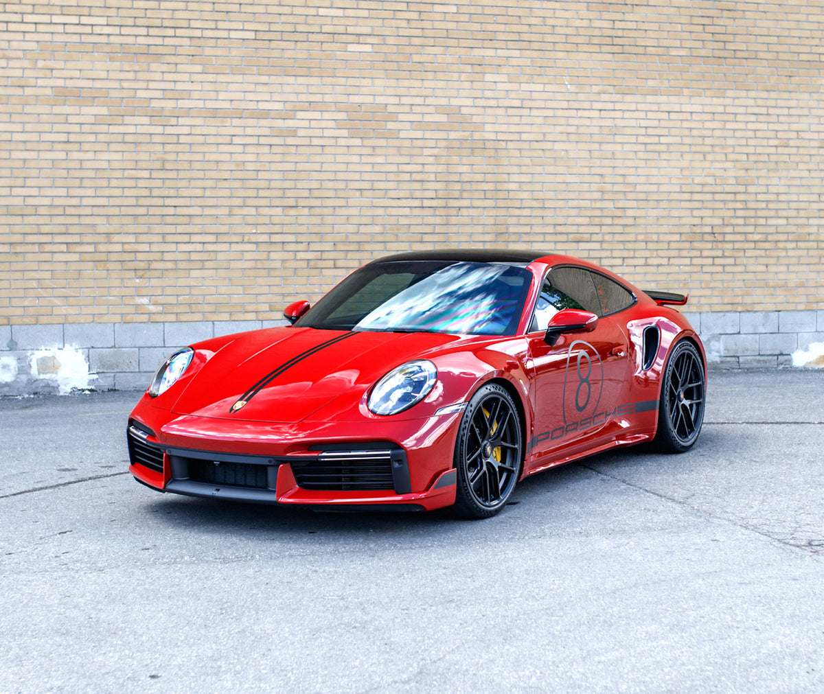 Tur-Bros 992 Porsche 911 Turbo S on Forgeline VX1R-CL Wheels