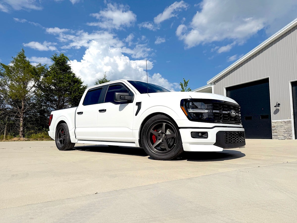 Beefcake Racing's 1000HP Ford F-150 Lobo Shop Truck on Forgeline Forged Three-Piece FF3-Truck Wheels