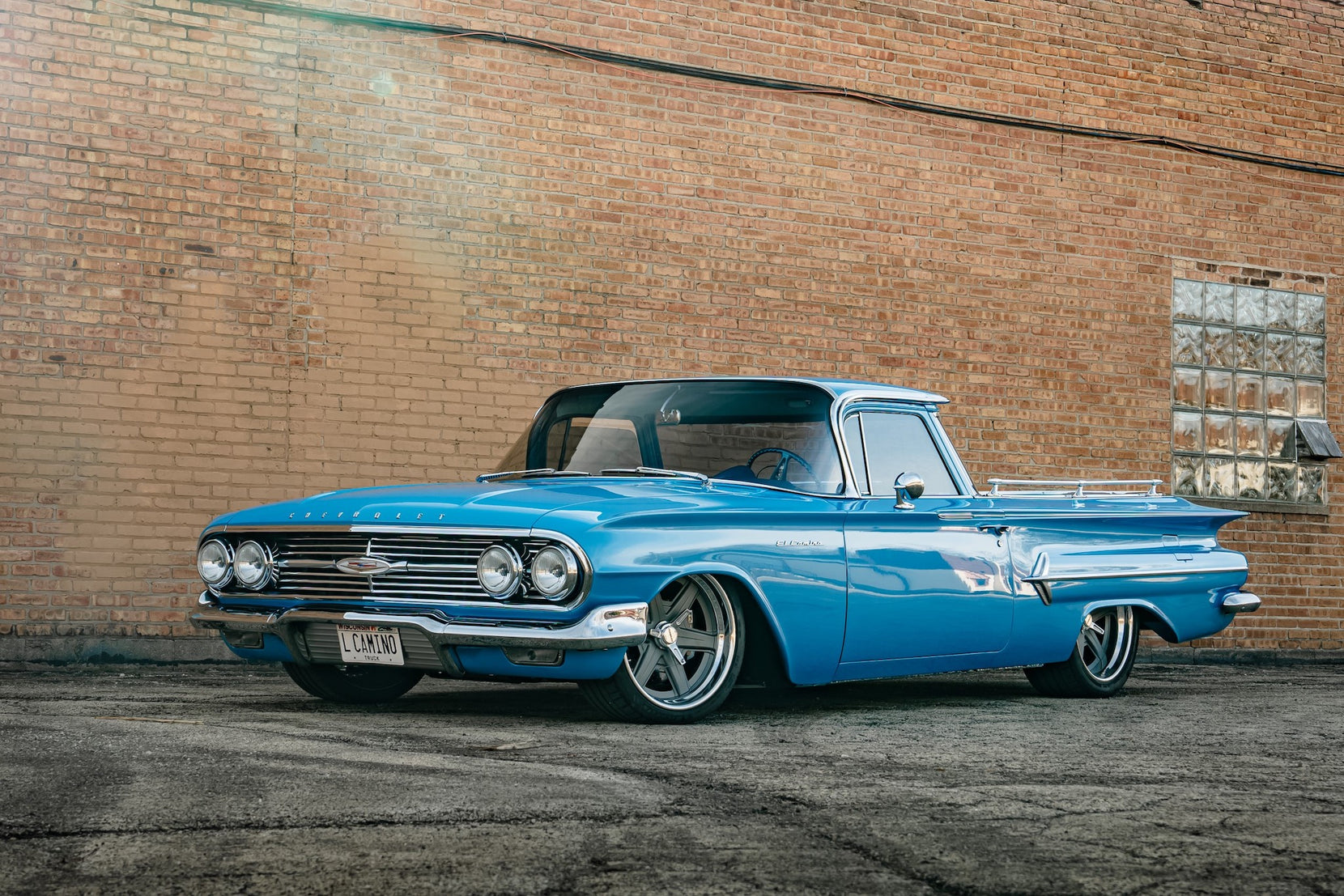 Barry Blomquist's 1960 Chevrolet El Camino on Forgeline Forged Three Piece RS6 Wheels