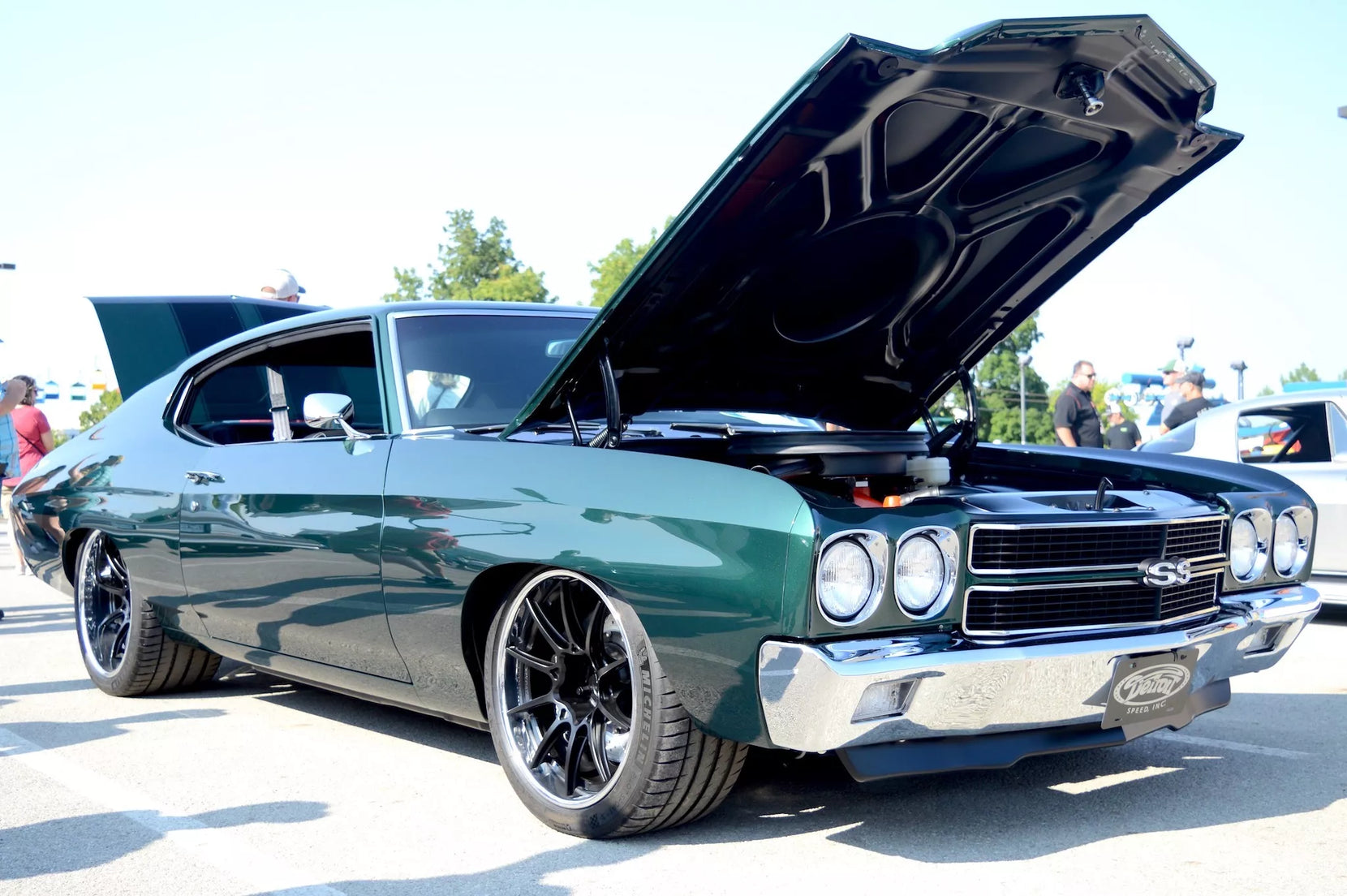 Simon Tawil's Detroit Speed 1970 Chevrolet Chevelle on Forgeline Forged Three Piece AL305 Wheels
