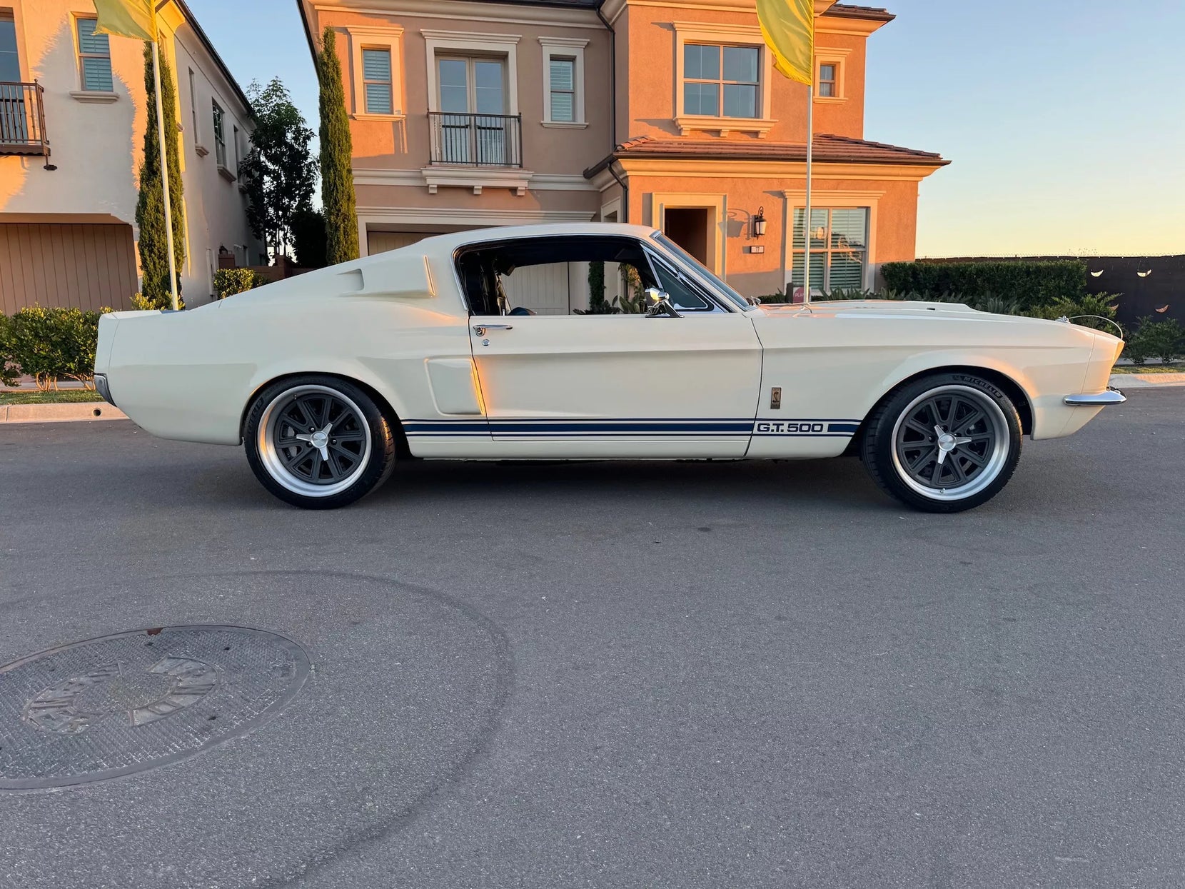 Richard Casados's 1967 Ford Mustang Shelby GT500 on Forgeline Forged Three Piece HL3X Wheels