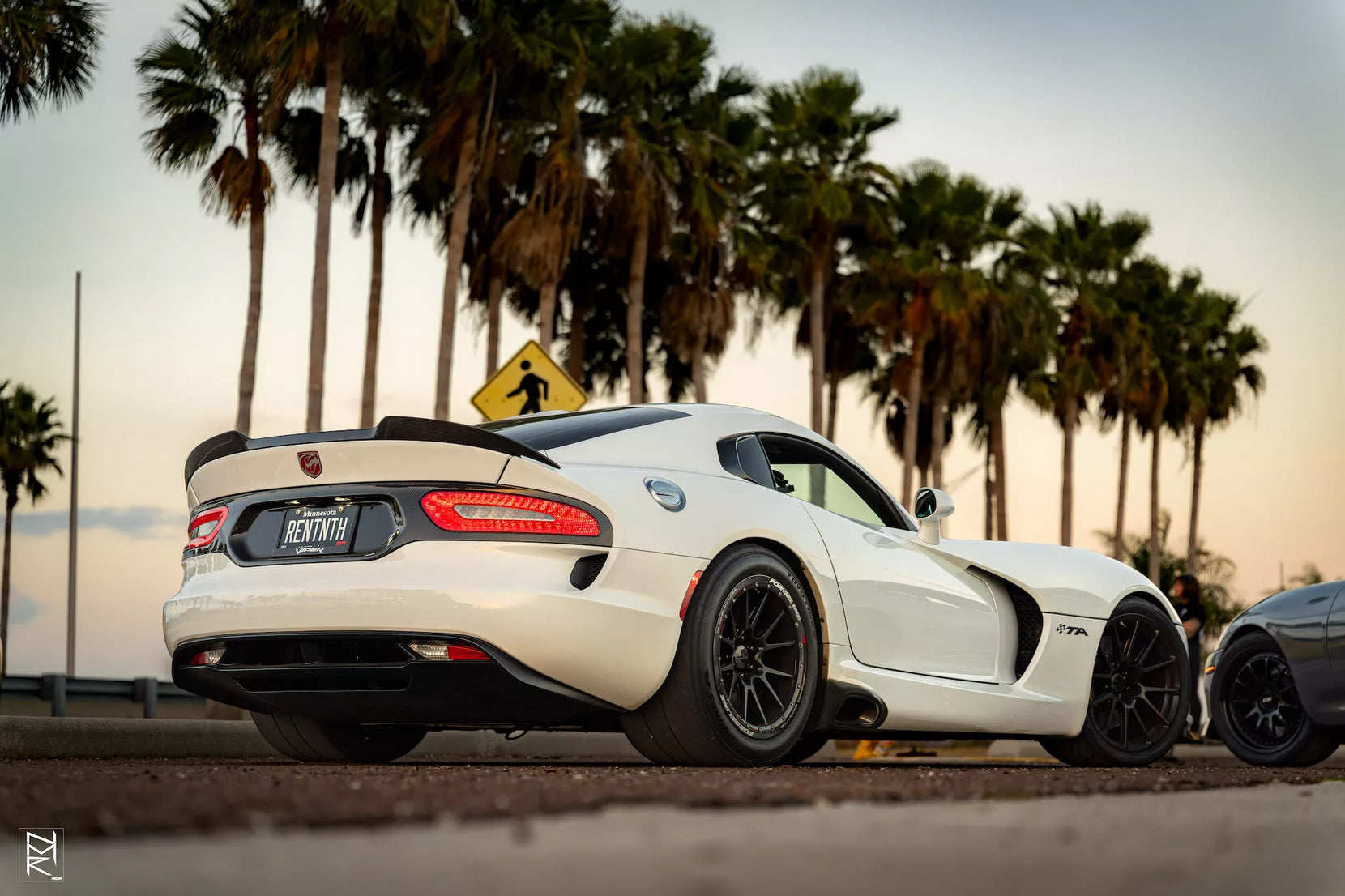 Amery Vig's Nth Moto Dodge Viper on Forgeline Forged Monoblock GS1R Beadlock Wheels