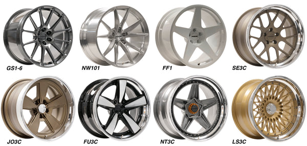 8 New Forgeline Wheels to Debut at the 2018 SEMA Show