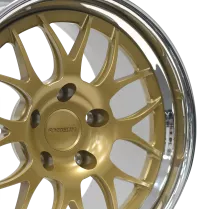 New Motorsport Gold Powder Coat Finish