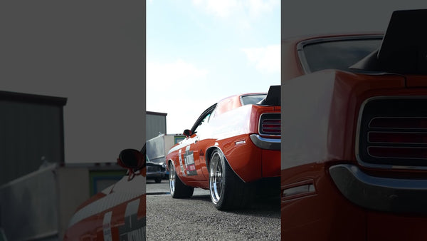 Ken Kelley's 1970 Plymouth Barracuda on Forgeline Forged Three Piece MLT3 Wheels