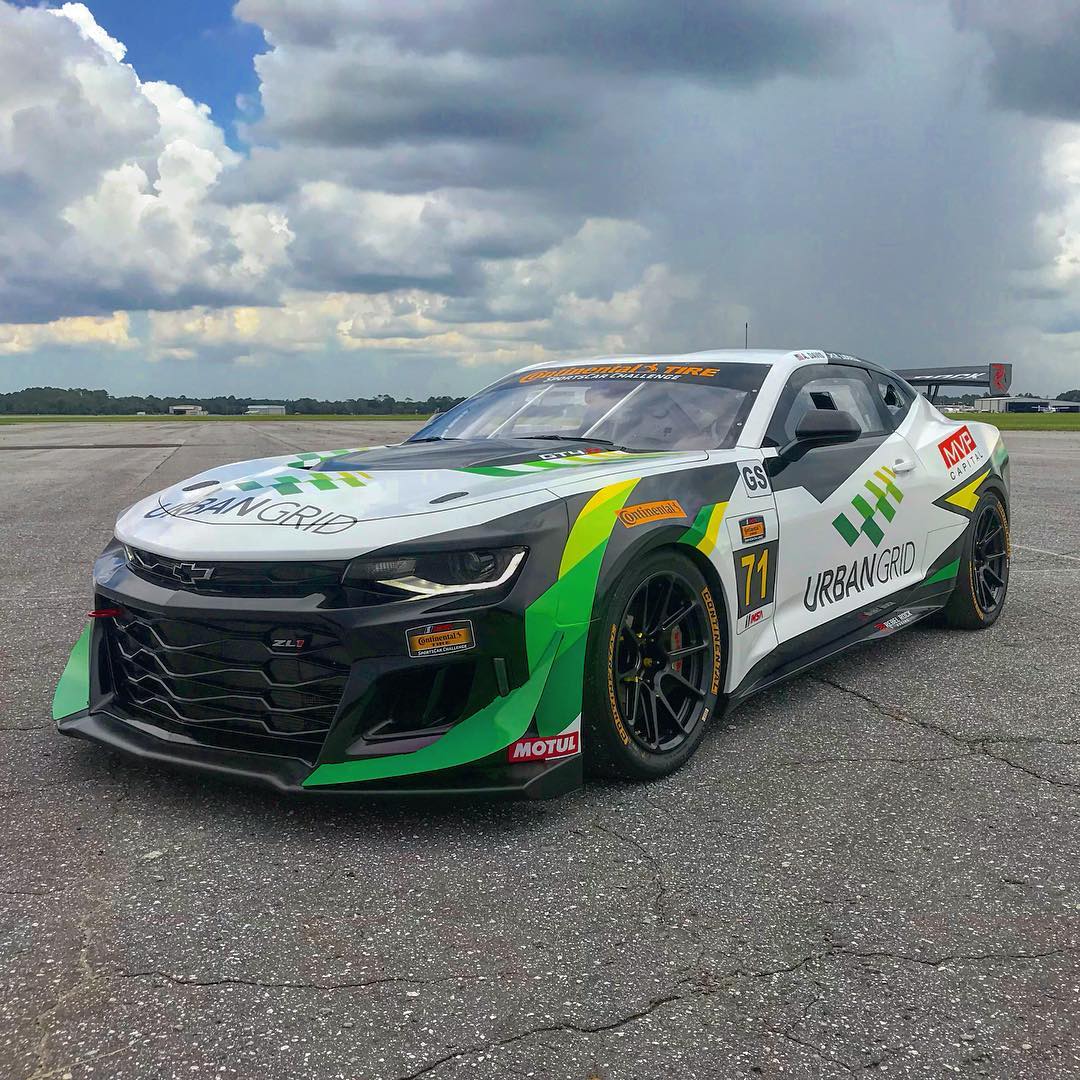 Rebel Rock Racing Debuts IMSA Camaro GT4.R at VIR