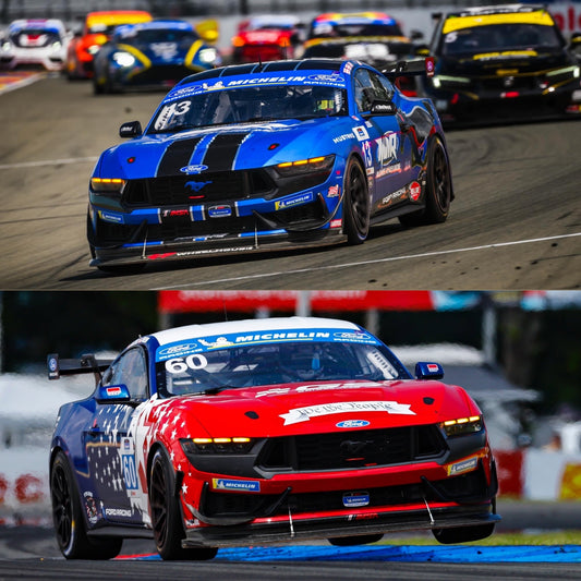 Ford Mustang GT4s Take Double Podium at Watkins Glen on Forgeline GS1R Wheels