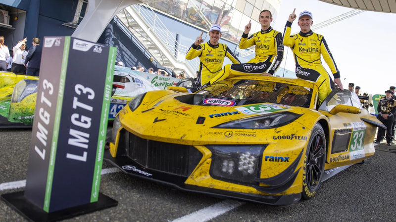 TF Sport Corvette Earns Historic Le Mans Victory on Forgeline Wheels