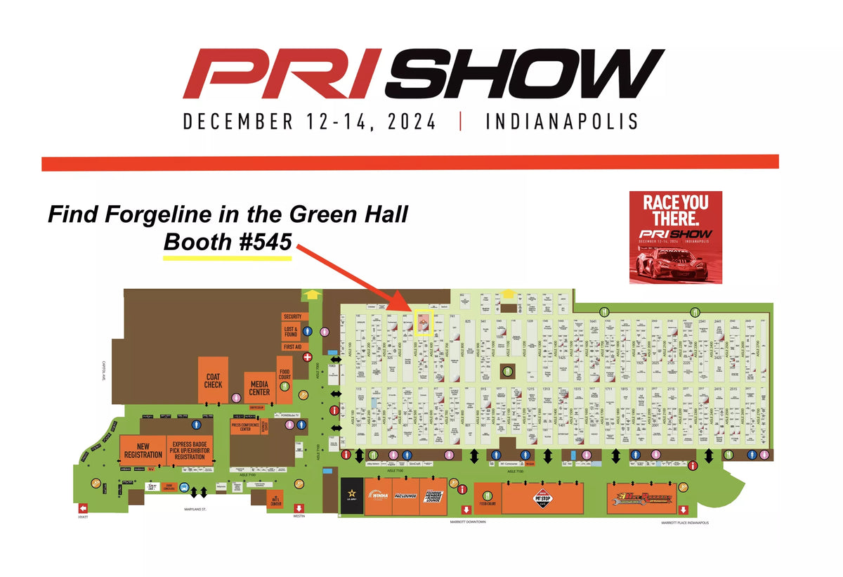 Forgeline Bringing Corvettes and Carbon to the 2024 PRI Show