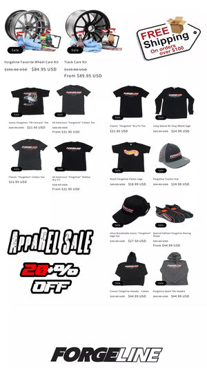 Forgeline Spring and Summer 2025 Apparel Sale