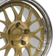 New Motorsport Gold Powder Coat Finish