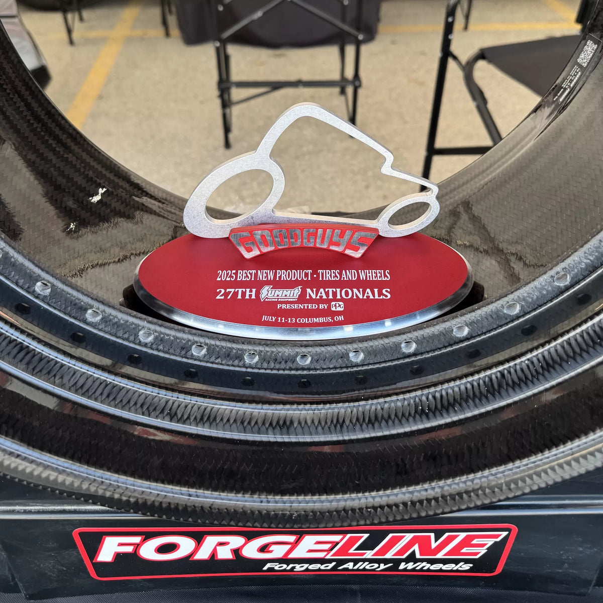 Forgeline Carbon Fiber Barrel Wins Best New Product Award at Goodguys Summit Racing Nationals