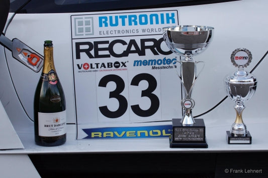 Scuderia Cameron Glickenhaus on the Podium at Dunlop 60