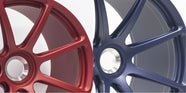 New Matte Illusion Red and Satin Azure Blue Finish Options