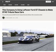 GT1 Supercar on Forgeline SS1R 5-Lug Wheels Featured at Road & Track Magazine