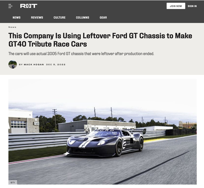 GT1 Supercar on Forgeline SS1R 5-Lug Wheels Featured at Road & Track Magazine