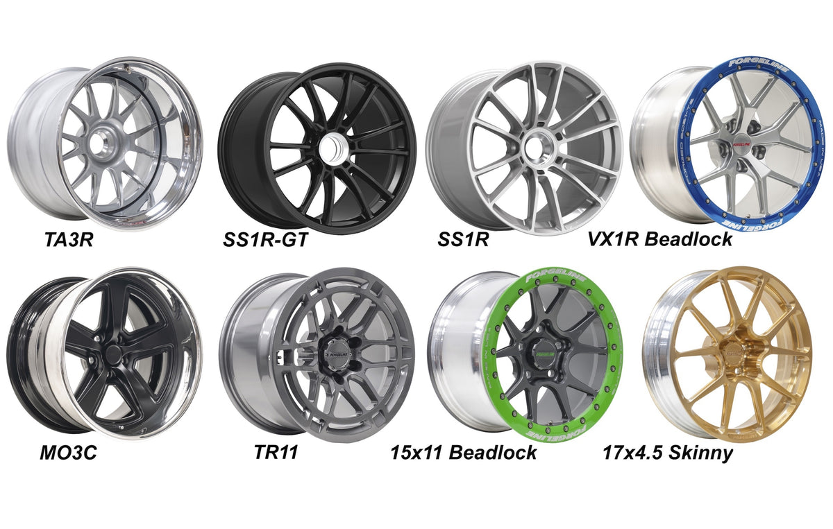 Forgeline to Feature Eight New Wheel Options at the 2021 PRI Show