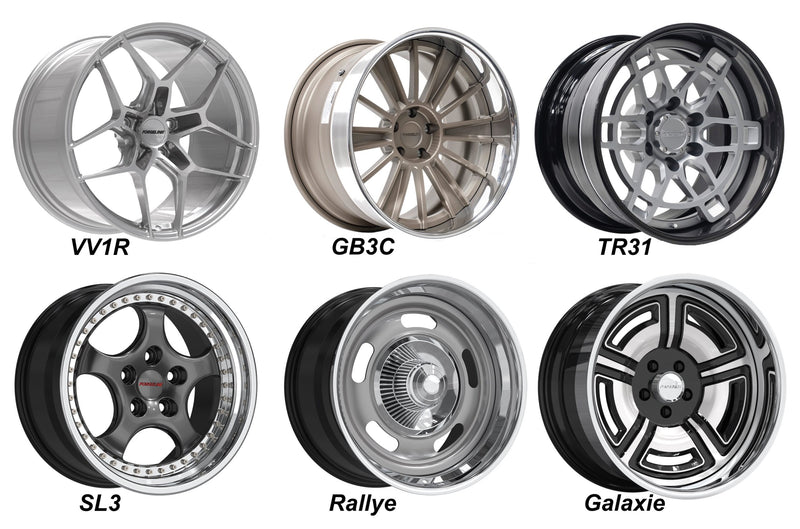 Forgeline Debuts 6 New Wheels Prior to the 2023 SEMA Show