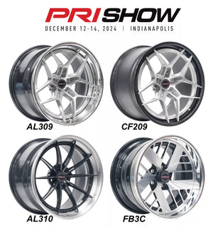 Forgeline to Launch Four New Wheel Models and New Carbon Fiber at the 2024 PRI Show