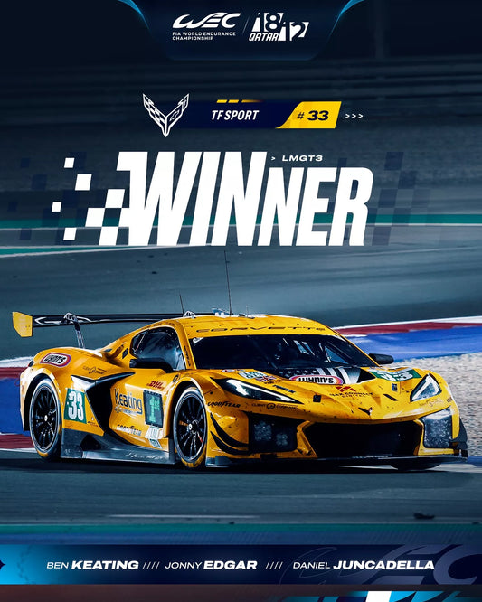 TF Sport Corvette Wins in WEC 10 Hours of Qatar