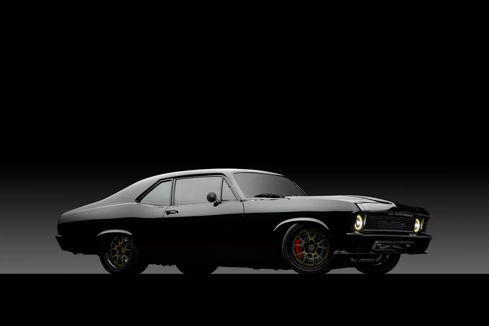 Empire Fabrications Sinister Nova 1969 Chevrolet Nova on Forgeline Forged Three Piece GA3R Wheels