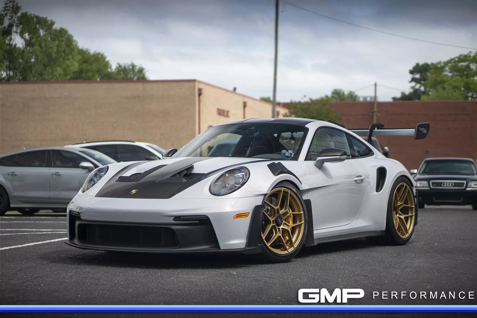 GMP Performance-Prepped 992 Porsche 911 GT3 RS on Forgeline One Piece Forged Monoblock VV1R-CL Wheels