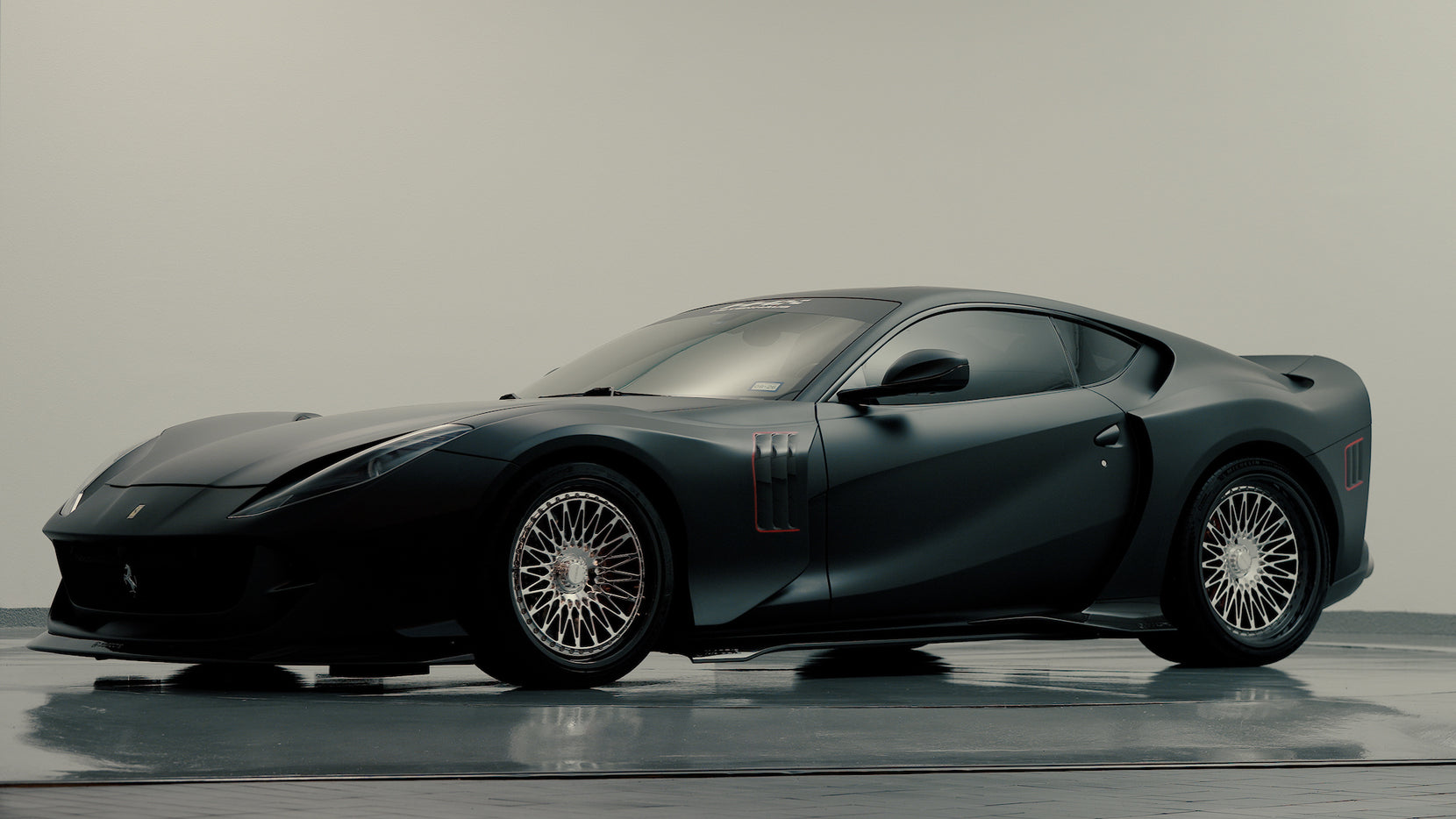 Rafa Motors Houston Ferrari 812 Superfast on Forgeline Carbon+Forged LS-Carbon Wheels 