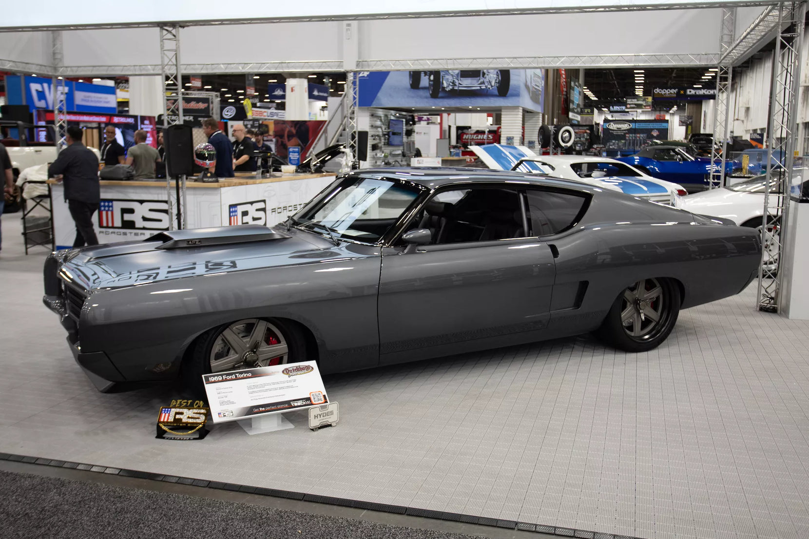 Dennis King's Dutchboys Hotrods 1969 Ford Torino on Forgeline Forged Three Piece RS6 Wheels
