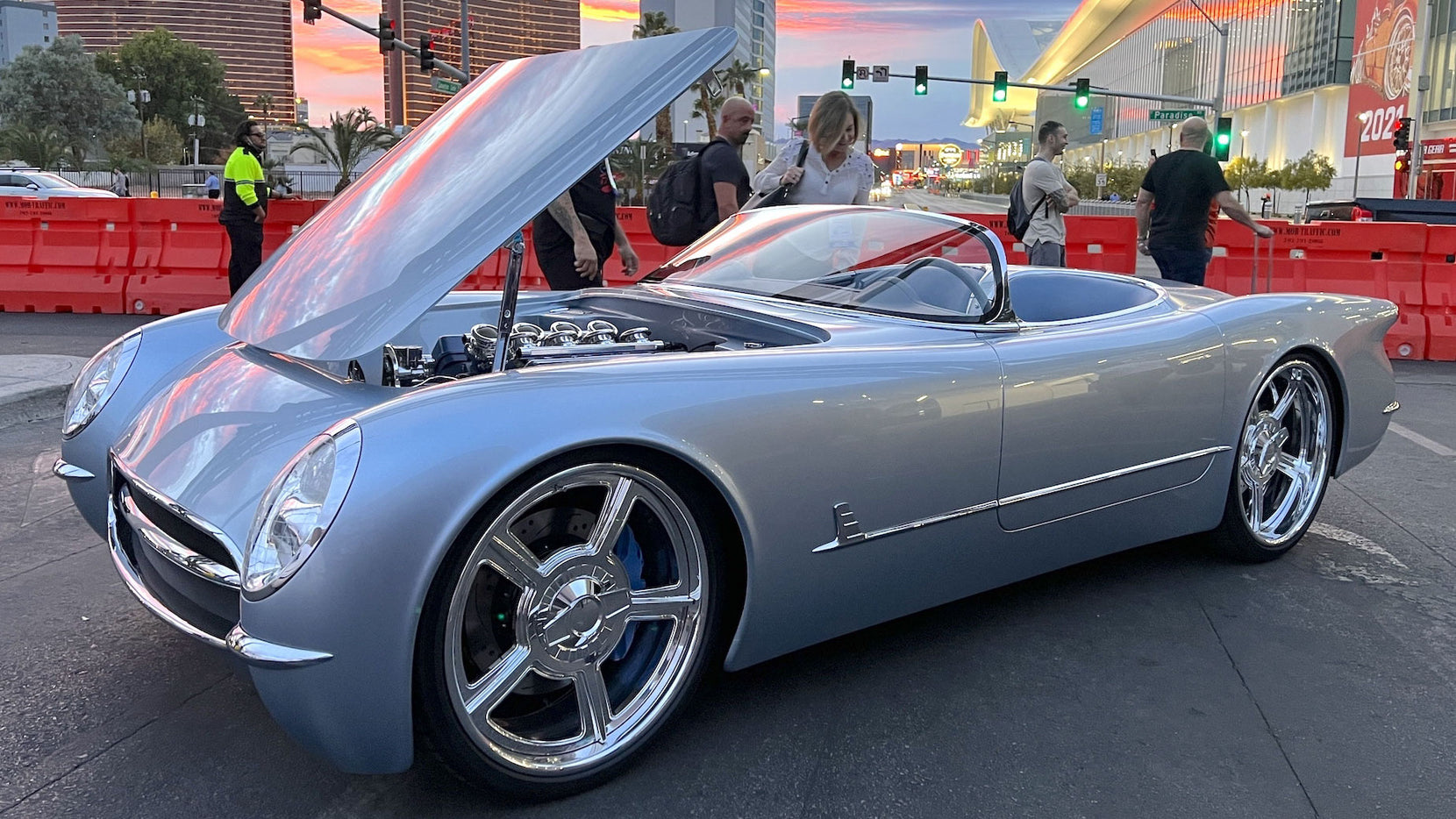 Kindig-It Design â€œCF1â€ 1953 Chevrolet Corvette on Forgeline Forged Three Piece Custom One-Off Wheels
