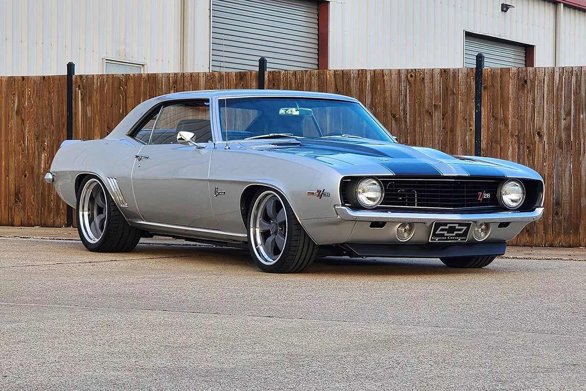 David's Goolsby Customs 1969 Chevrolet Camaro Z/28 on Forgeline Forged Three Piece CR3 Wheels