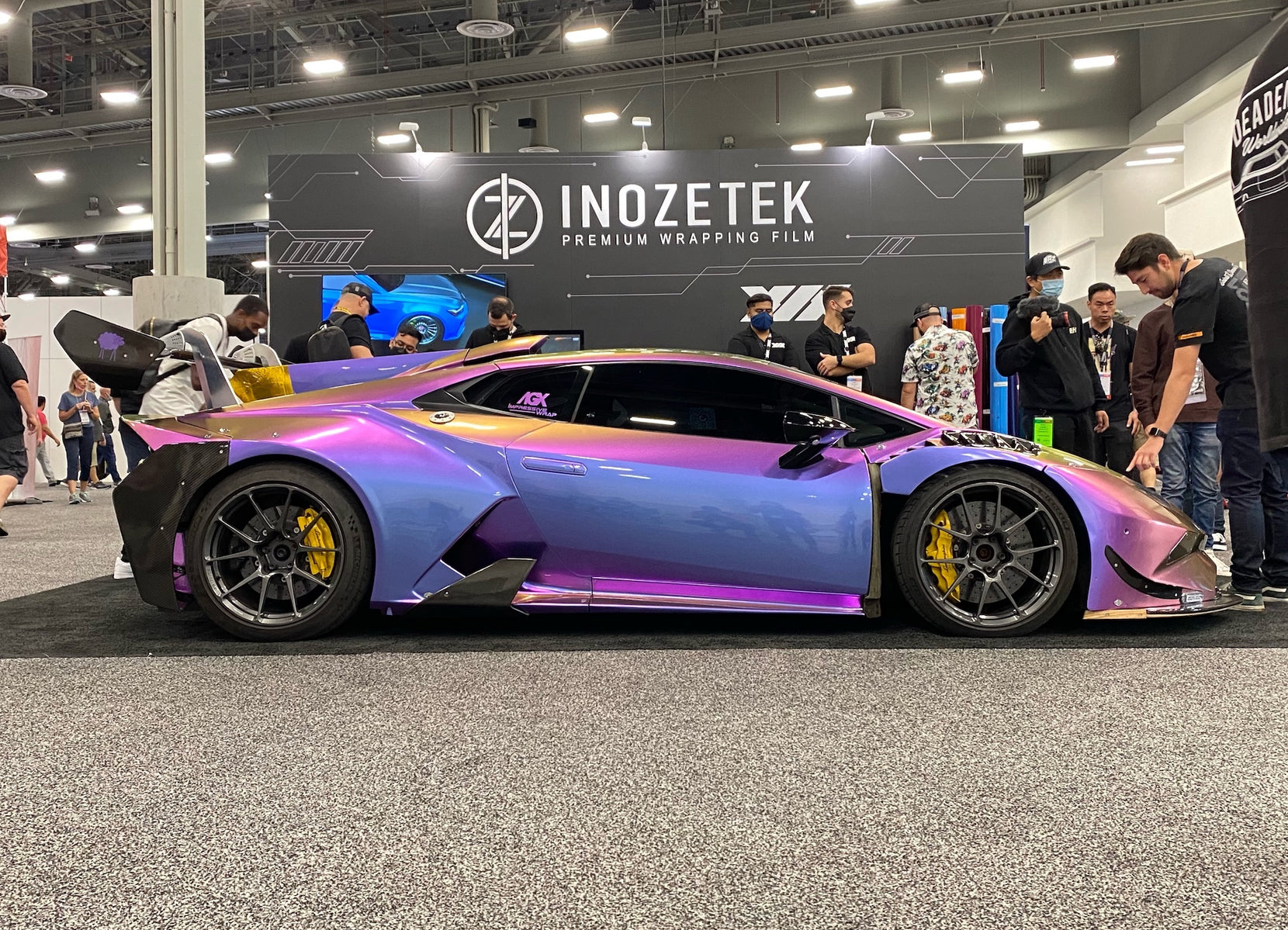 Alex Choiâ€™s 1200whp Twin-Turbo Lamborghini Huracan Super Trofeo on Forgeline One Piece Forged Monoblock GS1R Wheels