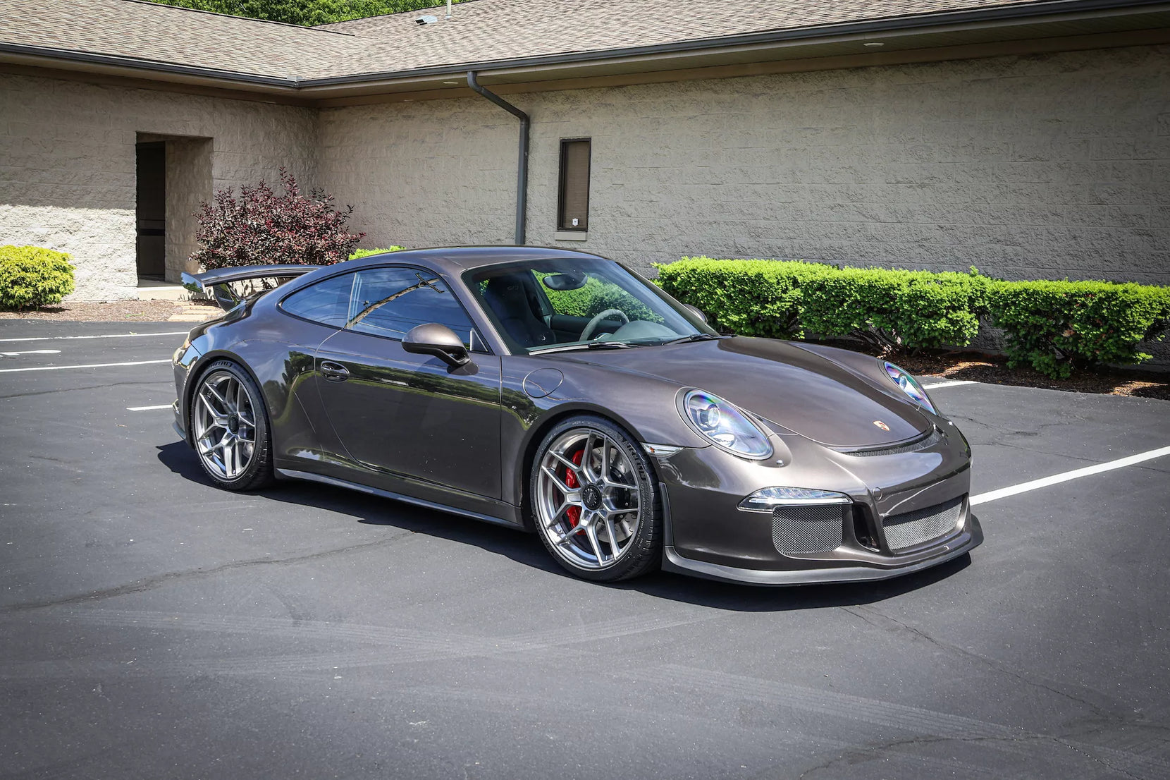 Forgeline's 991 Porsche 911 GT3 on Forgeline One Piece Forged Monoblock VV1R-CL Wheels
