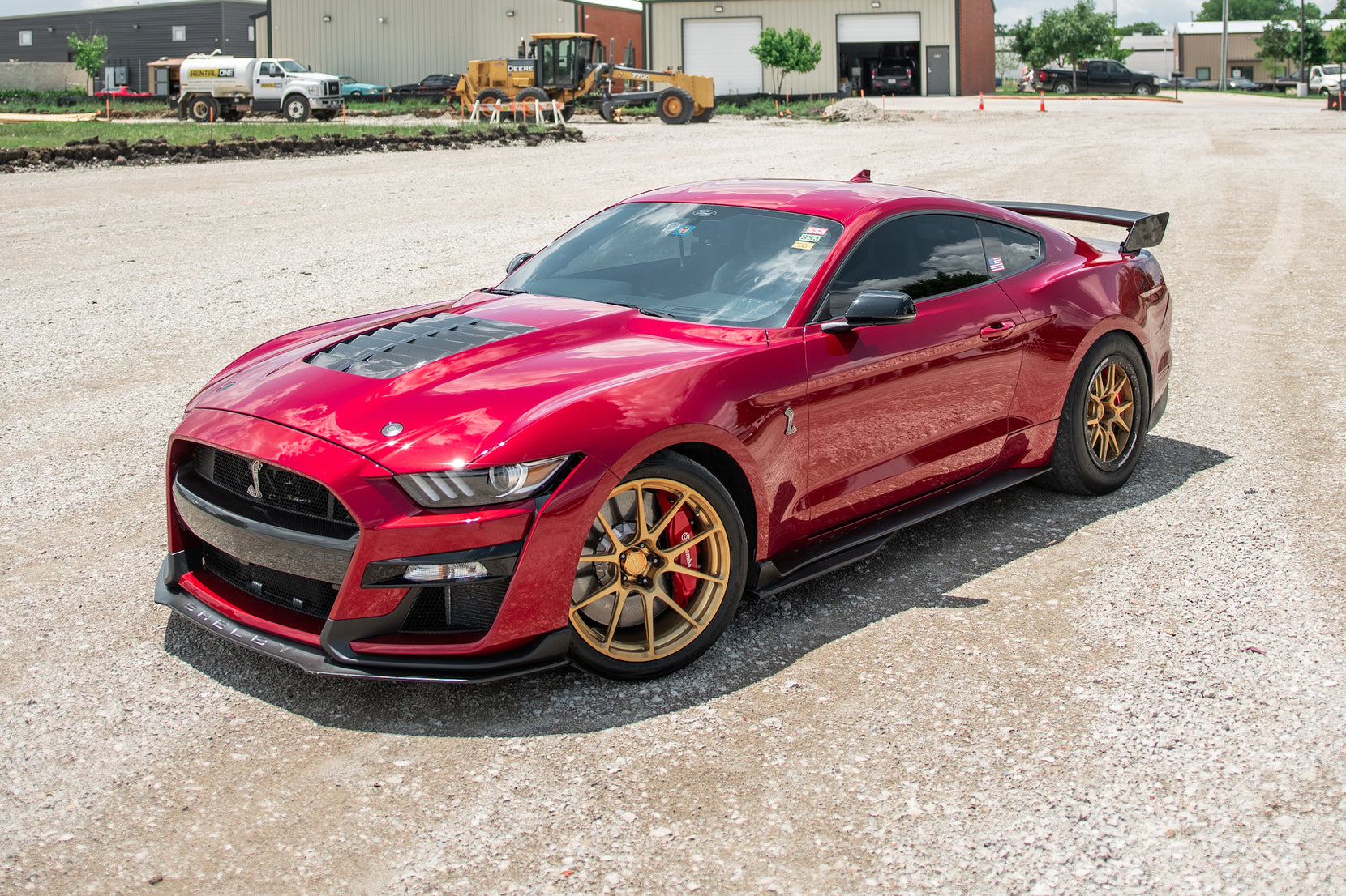 Chris Crider’s True Street Motorsports Ford Mustang Shelby GT500 on Forgeline Forged Monoblock GS1R Beadlock Wheels