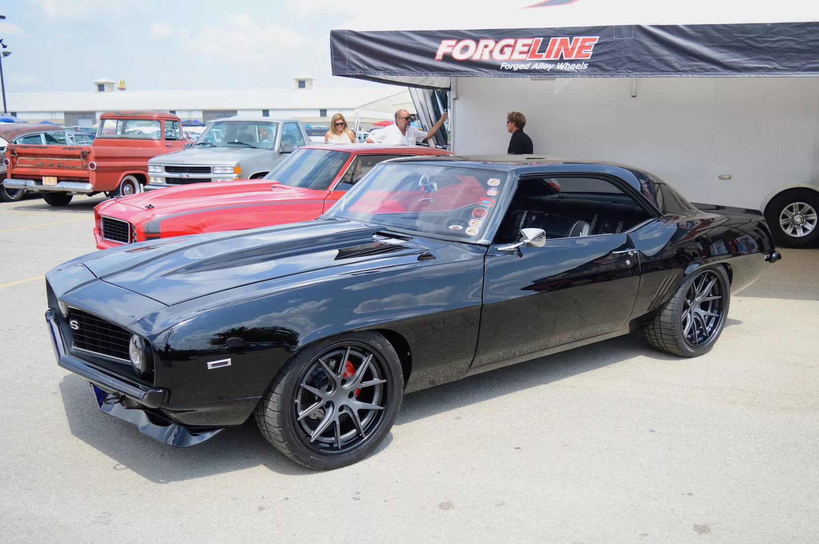 Jedd Schola's 1969 Chevrolet Camaro SS on Forgeline Forged Three Piece AL301 Wheels
