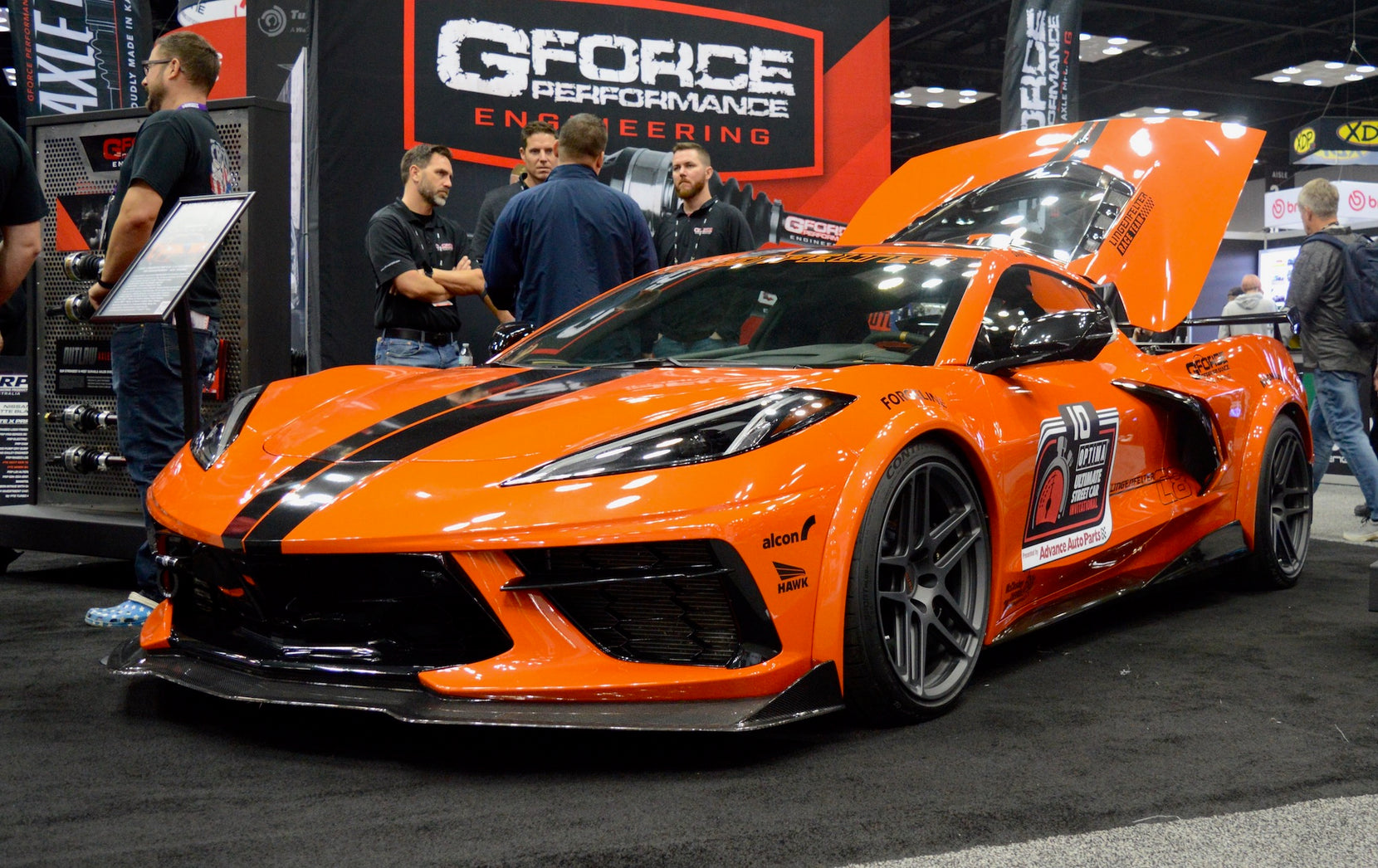 Lingenfelter's Supercharged Chevrolet C8 Corvette Stringray on Forgeline One Piece Forged Monoblock ZO1R Wheels