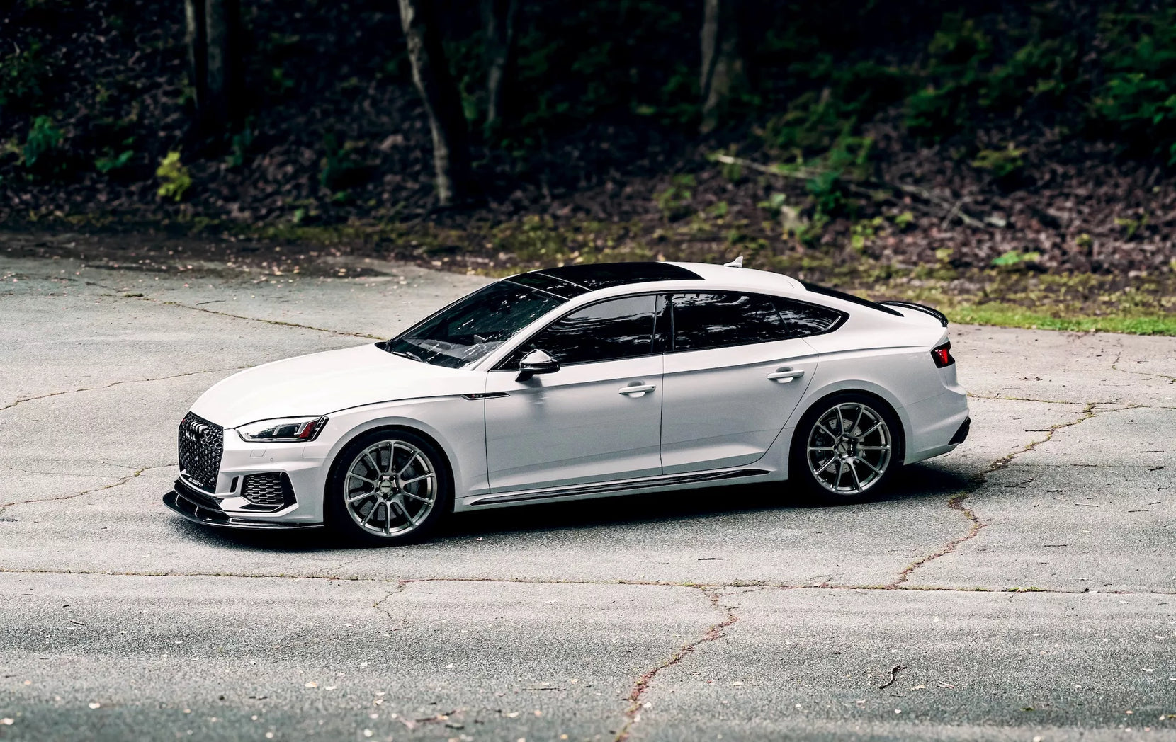 Jake McCloud's Audi RS5 on Forgeline One Piece Forged Monoblock GTD1 5-Lug Wheels