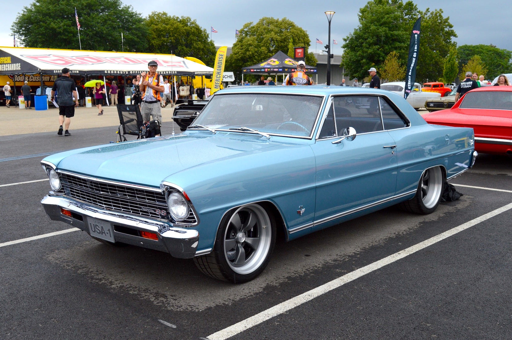 John McLeod's 1967 Chevrolet Nova SS on Forgeline Forged Three Piece CR3 Wheels 